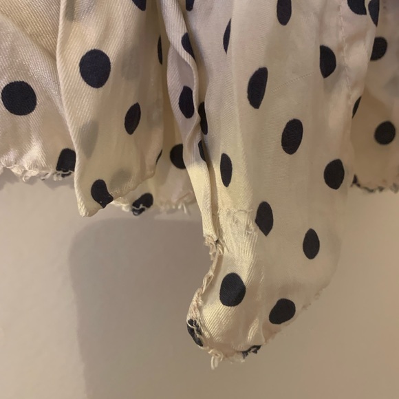 Vintage Polka Dot Blouse - Picture 3 of 7